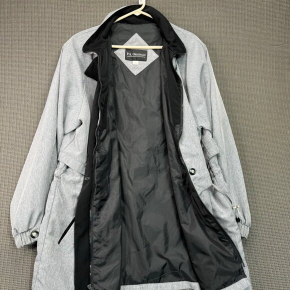 P.A. Originals Womens Size Large Lightweight Gray Jacket - Picture 12 of 12
